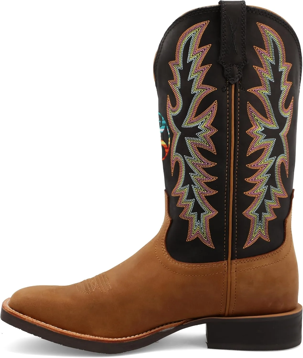 Twisted X Men's 12" WS Toe Hooey Boot - Western Pull-on Boots