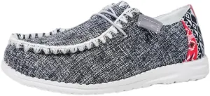 Unisex-Adult Aztec Comfort Canvas Loafers Sneakers Lightweight Boat Shoes Easy Slip-On Deck Shoes Elastic Lace-Up Non-Slip Flat Drving Shoes Breathable Walking Shoes for Men Women, Brown/Khaki/Black
