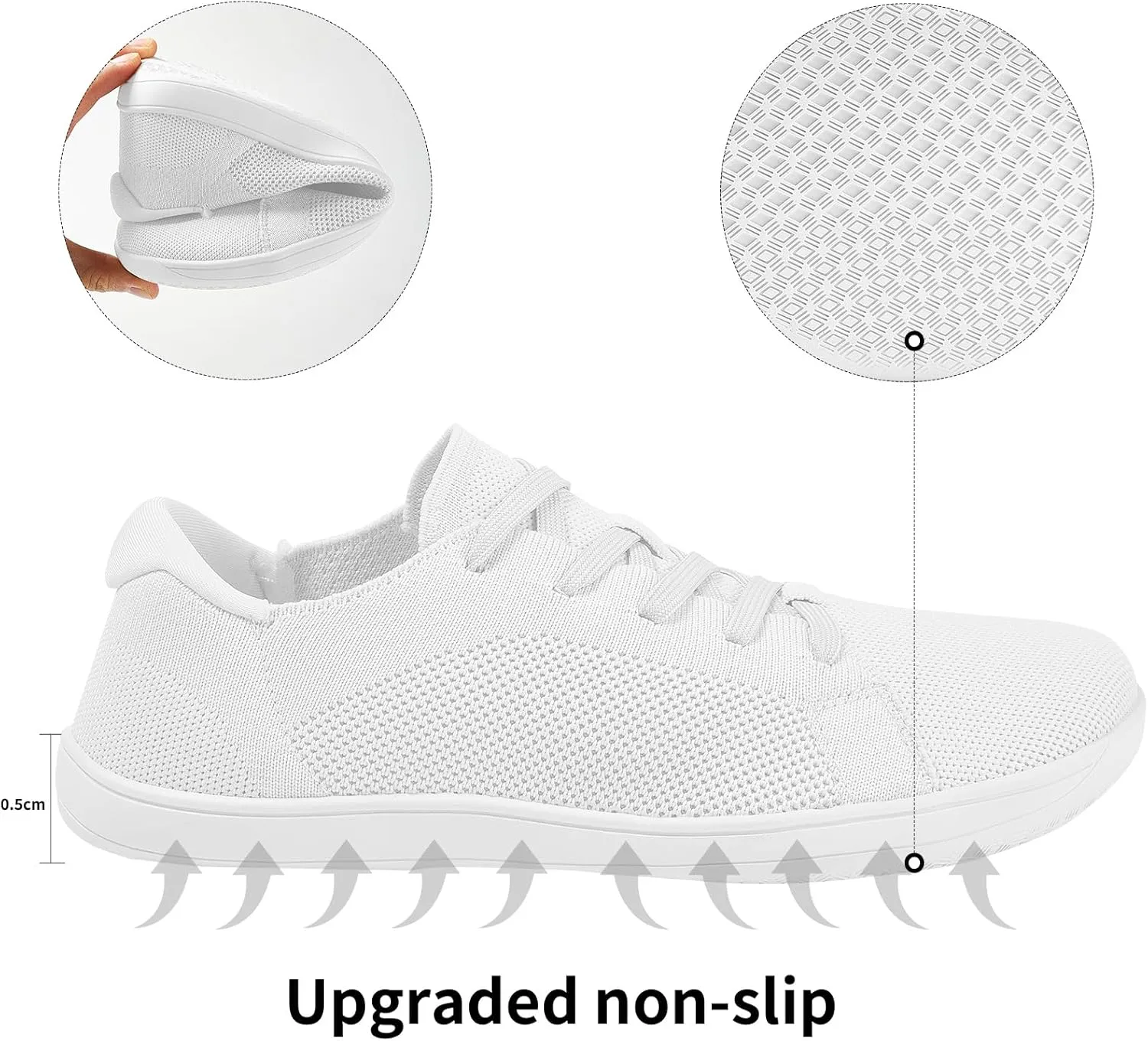 Unisex Barefoot Water Shoes Beach Simple Walking Shoes | Zero Drop/Wide Fashion Sports Shoes