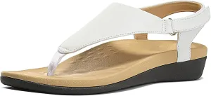 UTENAG Womens Arch Support Sandals Orthotic Adjustable Thong Flip Flops Shoes