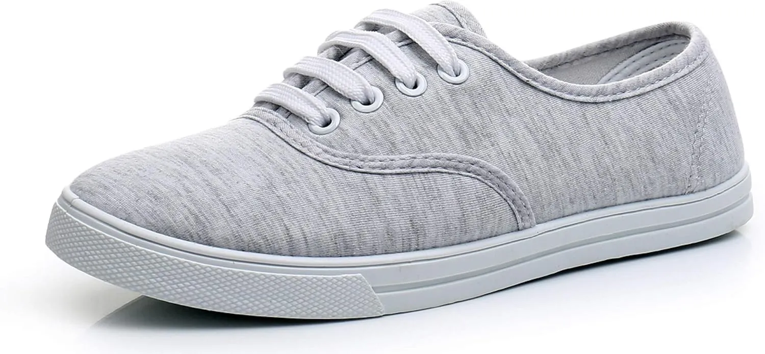VenusCelia Women's Rainbow Canvas Lace Up SneakerⅡ