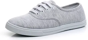 VenusCelia Women's Rainbow Canvas Lace Up SneakerⅡ
