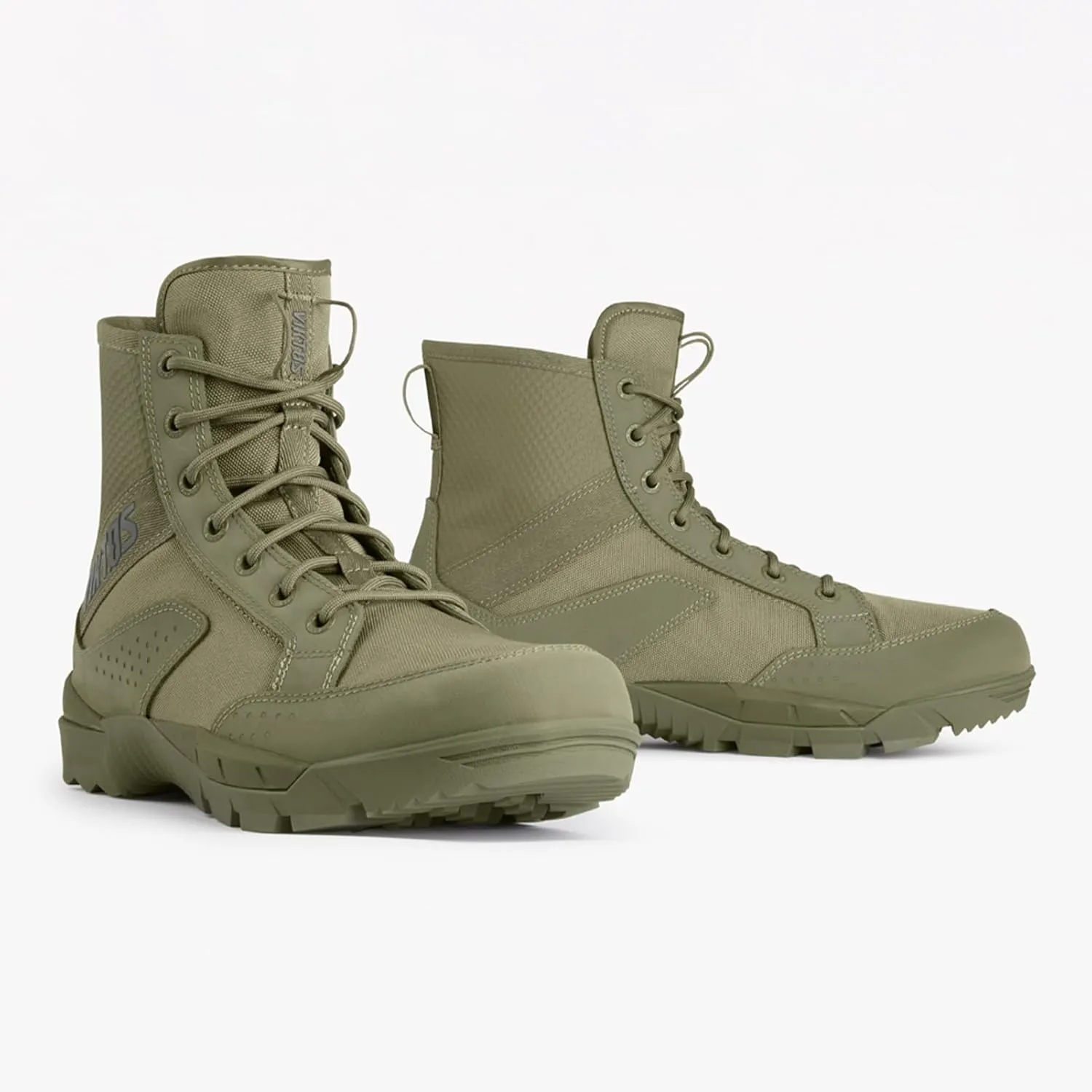 VIKTOS Men's Johnny Combat OPS Tactical Boots| Lightweight Water-Resistant Mid-Height Combat Boots with High-Volume Forefoot