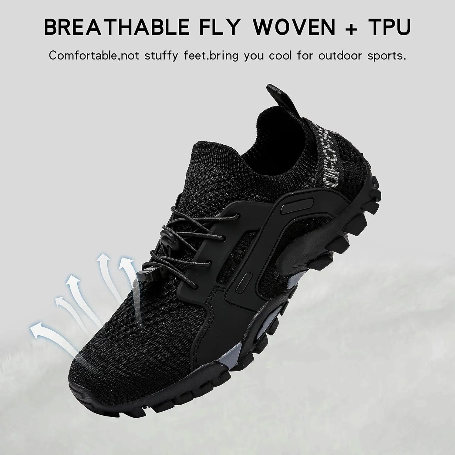 Water Shoes Mens Womens Hiking Shoes Beach Aqua Shoes Slip Resistant Lightweight Breathable Outdoor Walking Jogging Travel Trail Trekking Climbing Shoes