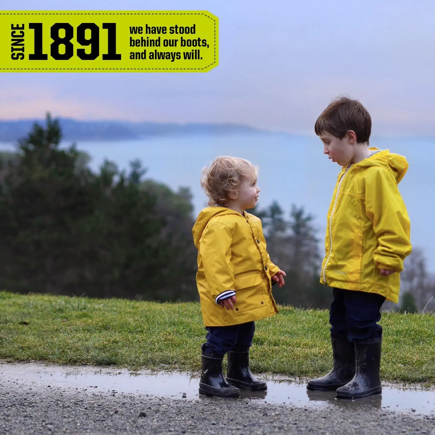 Western Chief Rain Boots with Pull on Handles for Toddlers and Kids - Premium Waterproof Boots for Boys and Girls