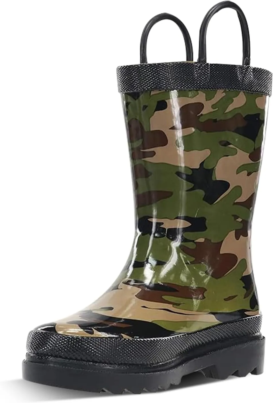 Western Chief Rain Boots with Pull on Handles for Toddlers and Kids - Premium Waterproof Boots for Boys and Girls
