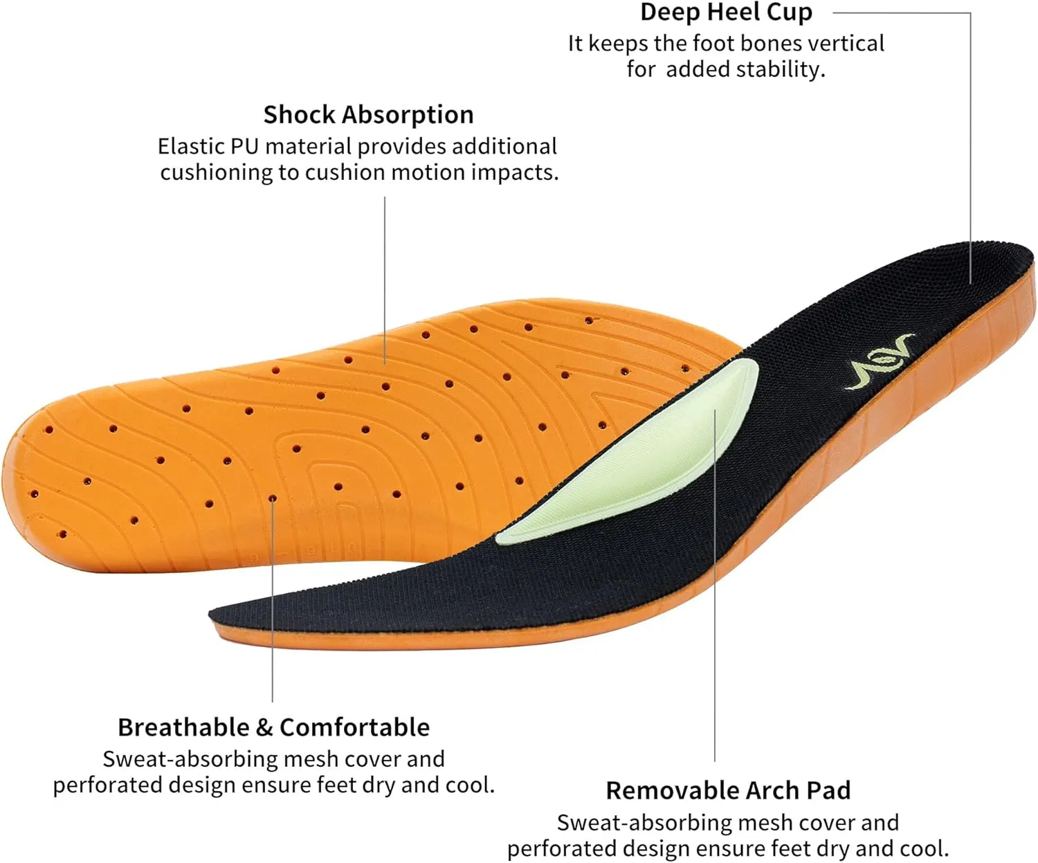 Women Arch Support Walking Shoes,Orthotic Non Slip Air Sneakers Comfort Working Shoes for Foot Pain Relief