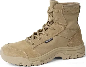 Women's 6 Inch Lightweight Tactical Combat Boots - Army Desert Boots