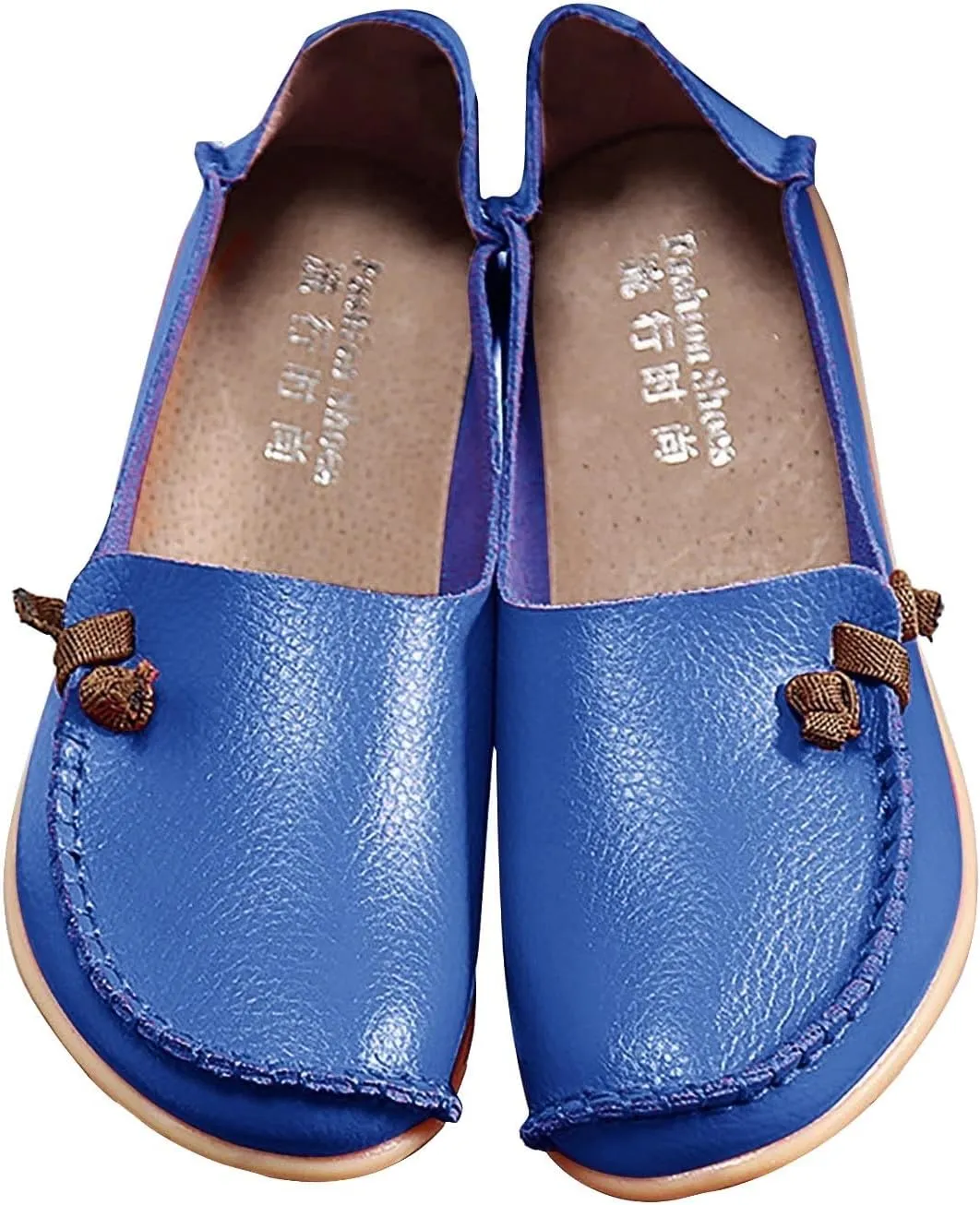Womens Dress Shoes Fashion Sneakers for Women 2024 Mens Loafers Casual Slip On Casual Round Head Christmas Dress Shoes for Women Comfort Cute Casual Slip On Lightweight