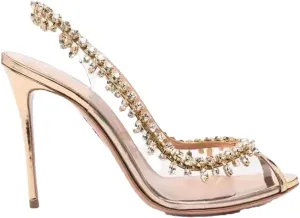 Women's Plus Size Sandals, Round Toe Rhinestone Comfort