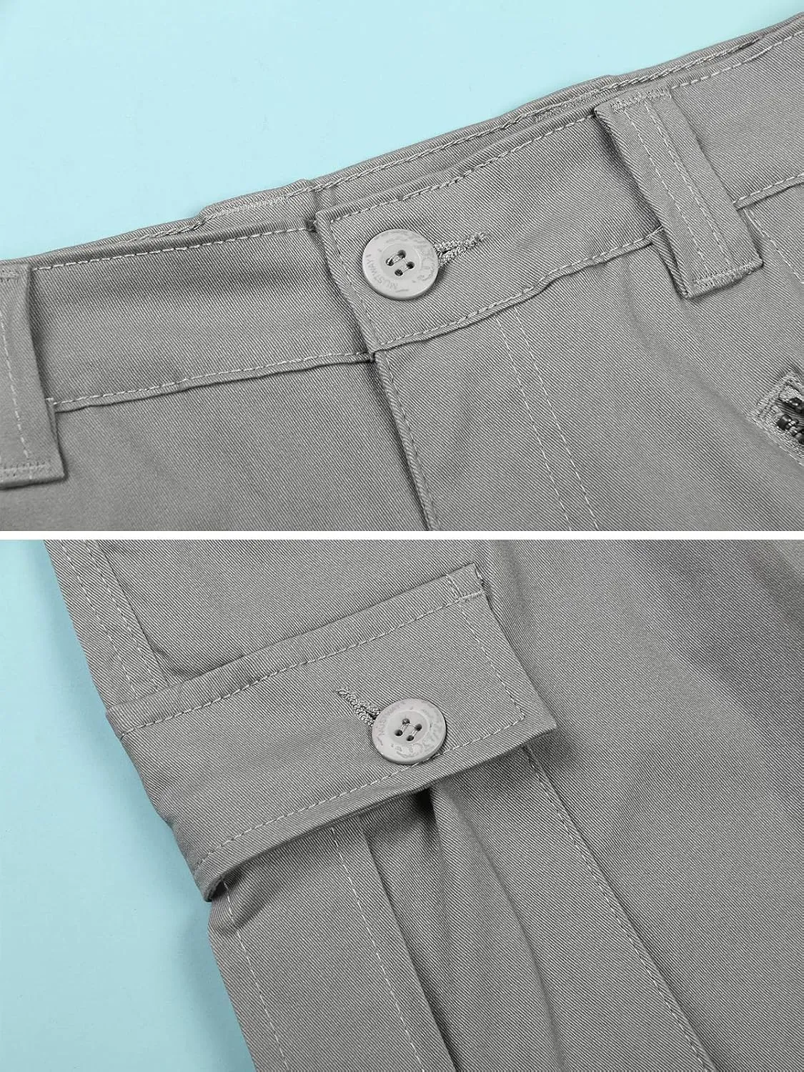 Womens Stretch Casual Cargo Work Pants Camo Combat Tactical Travel Pants with 8 Pockets
