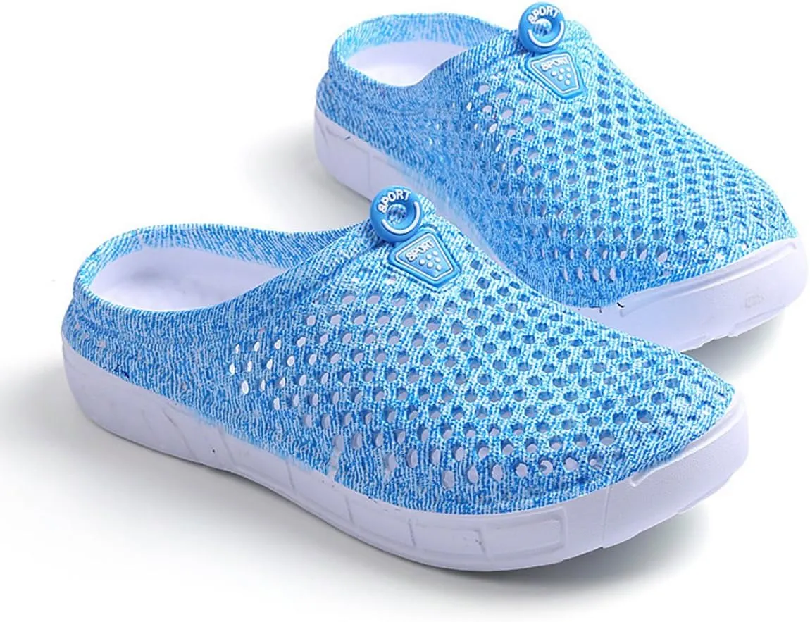 Women's Summer Beach Garden Clogs Shoes Soft Bottom Cave Sandals Thick Bottom Height Increasing Shoes Bathroom Non Slip Toe Shoes