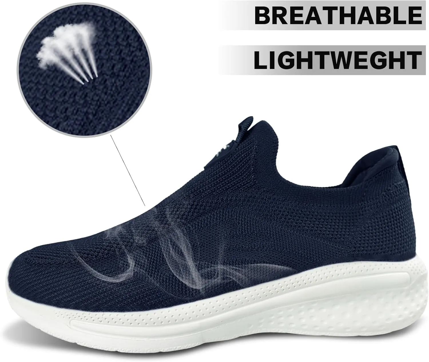 Women's Walking Shoes Lightweight Comfort Workout Casual Non Slip Fashion Sneakers