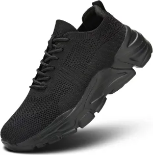 Womens Walking Shoes Non Slip Ladies Running Fashion Athletic Sneakers Work Gym Tennis Athletic Sports Comfort Breathable Lightweight Mesh Soft Sole