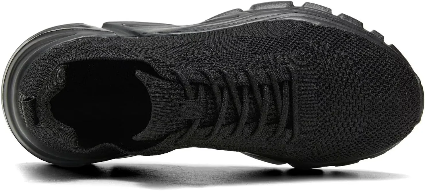 Womens Walking Shoes Non Slip Ladies Running Fashion Athletic Sneakers Work Gym Tennis Athletic Sports Comfort Breathable Lightweight Mesh Soft Sole