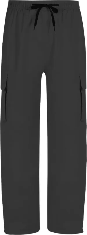 Women's Waterproof Lightweight Hiking Pants with Pocket, Beige, Size 12