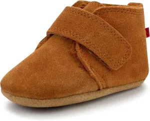 Zutano Unisex Baby Leather Shoes, Faux-Fur-Lined Booties, Winter Boots for Babies